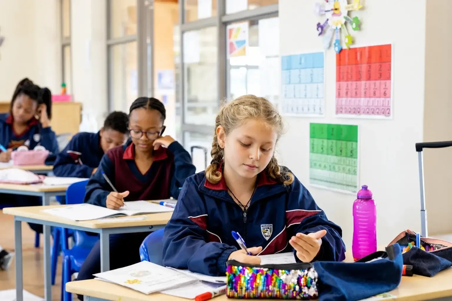 Avianto learners in the classroom