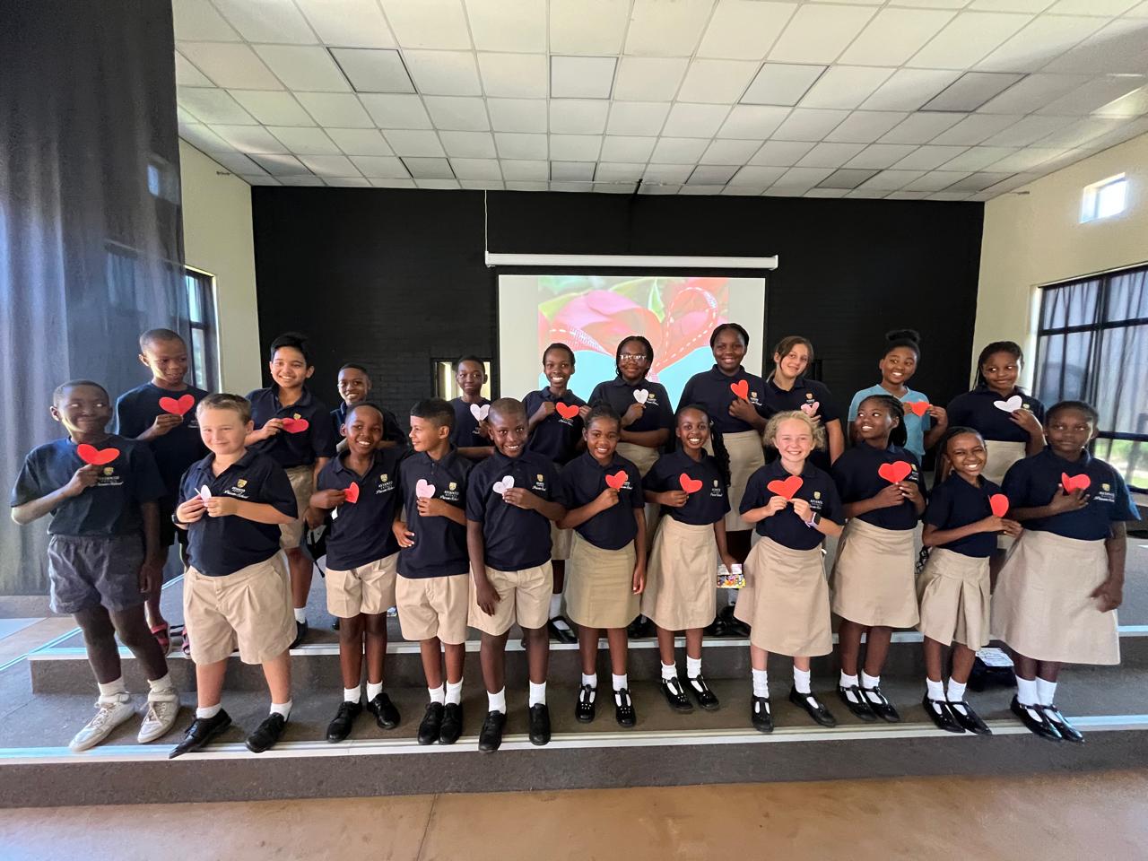 Avianto learners participating in sport