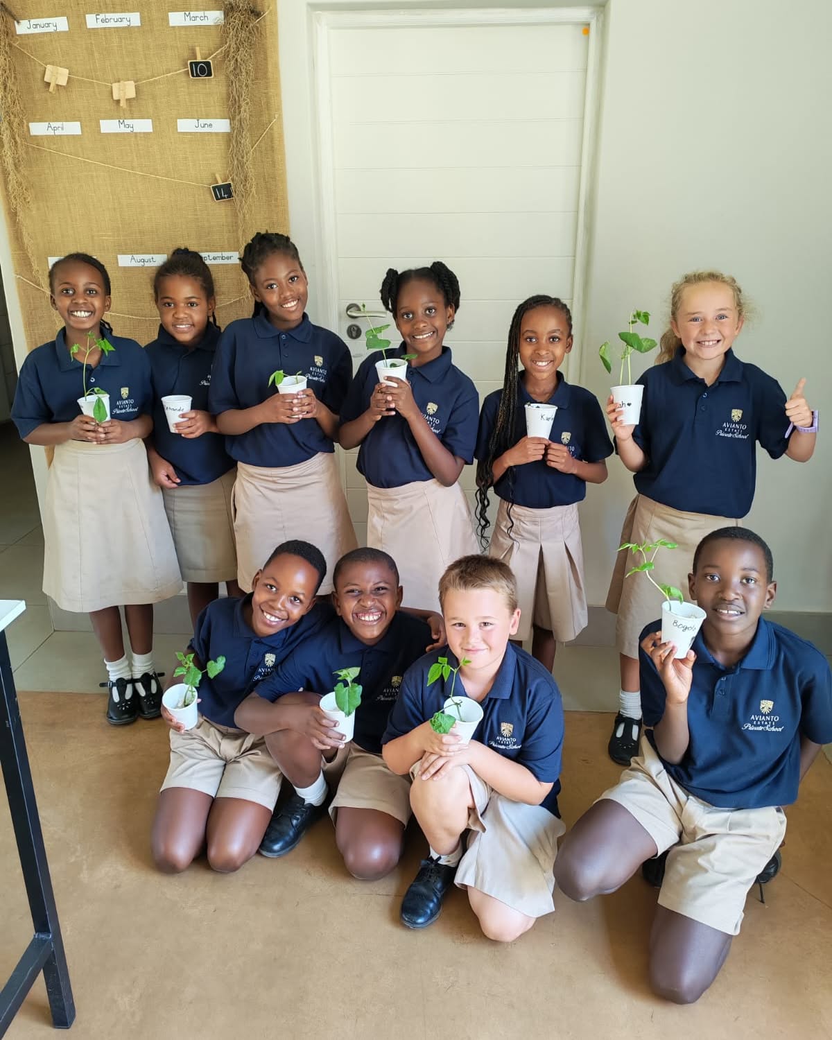 Avianto learners on a picnic